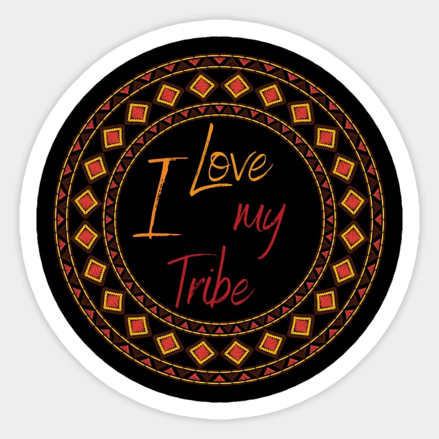 I love My Tribe Sticker by NICHE&NICHE